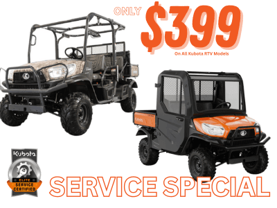 Kubota RTV Service Special
