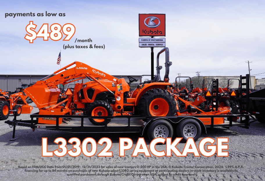 L3302 Package - Kubota of Chattanooga