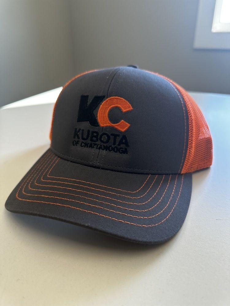 Grey and Orange KC Hat