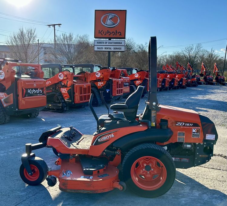 Pre-Owned Kubota ZD1511LF-3-72
